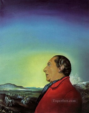 El duque de Urbino Retrato del conde Theo Rossi Di Montelera 1957 Surrealismo Pinturas al óleo